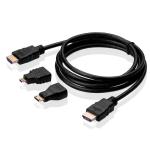 MicroWorld HDMI To HDMI 3 In 1 Cable