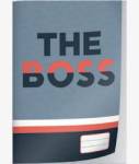 A4 The Boss Precut Book Covers 5PK - High Quality Durable Plastic Trendy The Boss Designs Saves Time With Uni-cover System Ideal
