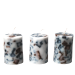 Pillar Hand Poured Candles - Pack Of 4