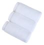 Hand Towels 25X25 Cm - Pure Cotton White.
