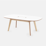 Meeting Table - Meeting Table - With Matt White Top