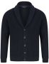 Tokyo Laundry - Hurd Rib Knit Cardigan In Navy Parallel Import