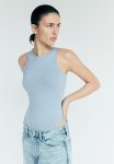 Jersey Thong Body - Light Blue