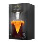 Diamond Decanter Set - With Whiskey Stones Funnel & Tongs