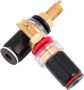 2PCS Banana Binding Post Connectors For Speaker Home Theater Easy Use
