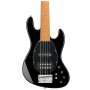 Metroexpress 21-FRET Vintage M/j Bass – Roasted Maple Fingerboard – 5-STRING – Solid Black High Polish
