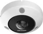Hikvision DS-2CD6365G1-IVS 6MP Deepinview Fisheye Network Camera 1.16MM Fixed Lens 15M Ir Digital Wdr RJ45 10 100 1000 Mbps Self