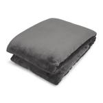 Grey Sherpa Blanket 140X180CM