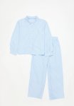 PoP Candy Striped 2 Piece Set - Blue & White