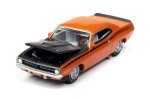 Johnny Lighning 1:64 1970 Plymouth Aar Cuda Vitamin C Orange Pro Collector Storage Tin