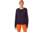 ASICS Women's Fujitrail Logo Ls Top- Night Shade - Sm