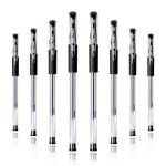 Classic Black Gel Pen 0.5MM Tip Minimalist Design Exam-ready Smooth Writing Practical And Affordable Signature Pen Test Pen Pers