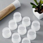 10PCS Furniture Chair Legs Protectors Restaurant Silicone Chair Leg Caps Anti-slip Chair Leg Pads Caps Covers Eid Al-adha Mubara
