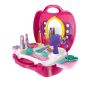 Kids Beauty Play Set -pretend Makeup & Hair Styling Kit With Case - 21 Piece