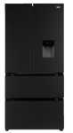Defy 492L 83CM French Door Black Brushed Metal Finish - DFF440