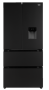 Defy 492L 83CM French Door Black Brushed Metal Finish - DFF440