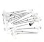 Set Of 16 Stainless Steel Tent Pegs With Storage Case