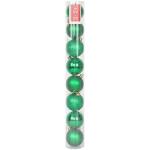 Bauble Tube 6CM 8PC Green