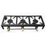 3 Plate Burner Gas Cooker - Portable High-Efficiency Gas Stove