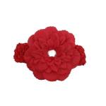 Red Large Daisy Headband