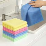 5PCS/10PCS Kitchen Wipes Reusable Cleaning Cloths Oil-free Dish Cloths Multi-purpose Cleaning Towels Household Wipes Kitchen Bat