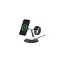 Belkin Boostcharge Pro 3 In 1 Wireless Charging Stand With QI2 15W With Power Adapter Included - Black