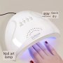 Nail Dryer Lamp With 3 Timer Settings Quick Dry Nail Art Lamp With 180 Coverage No Black Hand Salon & Home Manicure Tool