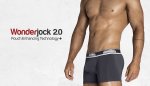 Aussiebum Wonderjock 2.0 Hipster Black