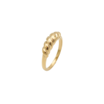 Goldair Gold Croissant Ring - 58 Gold