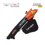 Tandem 3500W Electric Blower Vacuum