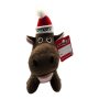 Rogz Safari Xmas Dog Toys - Hippo