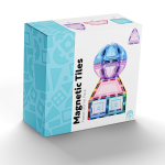 Learn And Grow Magnetic Tiles Pastel Dome Pack 22 Piece