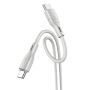 60W Usb-c To Usb-c Fast Charging Cable For Apple Devices 1M - White