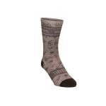 Ladies Ribbed Sock Long - Charcoal