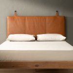 Carolina King Leather Headboard Ginger