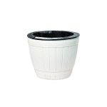 F004 Wood Grain Self-watering Planter Compatible With Pothos
