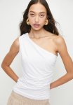 Superbalist Asym Ruched Top - White