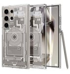 Spigen Samsung Galaxy S24 Ultra Premium Ultra Hybrid Case Zero One Natural Titanium