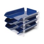 Bantex 9414 Tray SET-3 Blue