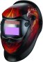 Welding Helmet Shade 9-13 Manual Control Battery