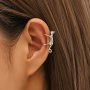 1pc Fashion And Cute Alloy Cat Earrings For Birthdays Anniversaries And Graduation Christmas Gifts