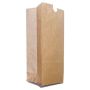 SO3 Brown Self-opening Food Paper Bags For Popcorn Or Lunch - 50 Piece