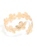 Goldair Gold Frangipani Wrap Arm Cuff