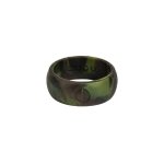 Camo Mens Silicone Ring