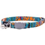 CAT Rogz Z Fusion Safety Xsmall Collar - Electric Turquoise Waggs Online Pet Shop