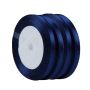 Satin Ribbon - 6MM Width - Deep Blue - 88M - Bows And Wrapping