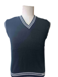 Genius Black And White Striped School Jersey-unisex