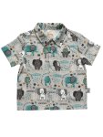 Ellie Crest Button Shirt