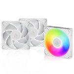 Arctic P14 Pro A-rgb White - 3 Pack - Powerful Premium Fan 140 Mm Pwm Fan With Y-cable Splitter 400-2500 Rpm 0 Rpm