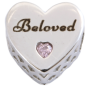 Stainless Steel European Charm - Beloved Heart